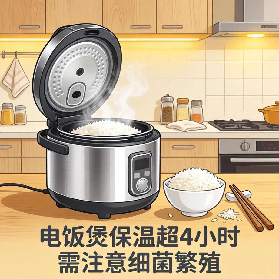 在快节奏的现代生活中,电饭煲已成为许多家庭厨房不可或缺的电器。它不仅能高效烹饪米饭,更具备保温功能,让我们随时享用热腾腾的美食。然而,最近媒体的一则报道引发了广泛关注:电饭煲保温超过4小时会繁殖细菌,