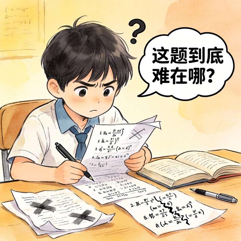 研究表明，真正对考试有决定性价值的训练，恰恰是那些你会卡20分钟、不断否定自己方案、甚至最后也没完全做出来，但在过程中逐步弄清“这题到底难在哪”的时刻。