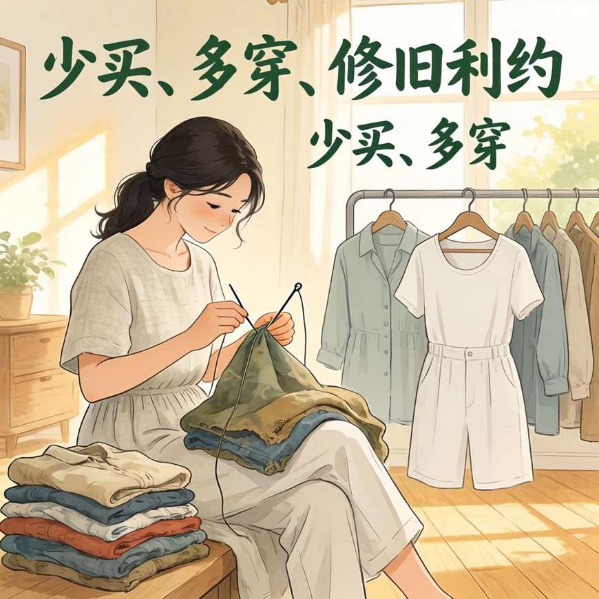 同时，它也带来了“不方便”。你可能要思考更久才能下单，退货时会有心理负担。但正是这种“不方便”，让购物行为回归到“需要”而非“想要”的本质。对于一个倡导“少买、多穿、修旧利旧”的品牌来说，这种“不方便