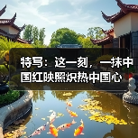 特写：这一刻，一抹中国红映照炽热中国心（图3）