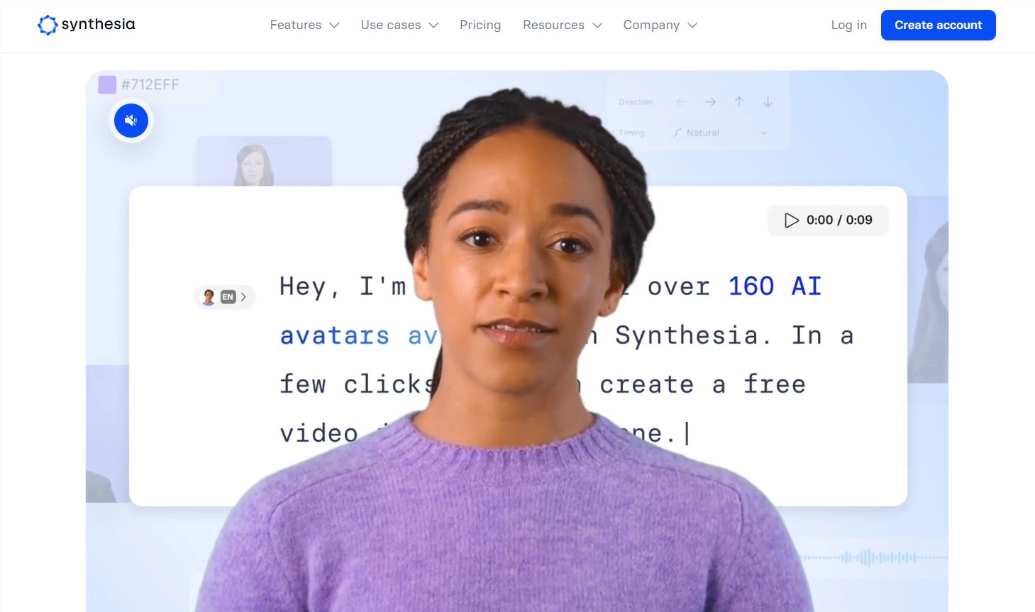 Synthesia将推新数字人头像模型EXPRESS-1 性能超越HeyGen - 众森 IT 新媒体资讯网